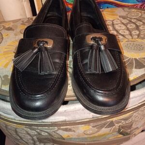 Primark Black Tassel Loafers